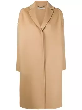 Stella McCartney пальто оверсайз Bilpin, нейтральный цвет