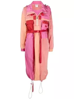 Stella McCartney парка Maia в стиле колор-блок, розовый