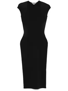Stella McCartney платье миди Miracle, черный