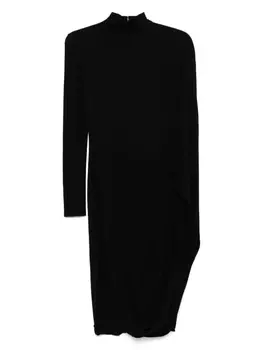 Stella McCartney платье с длинными рукавами, черный