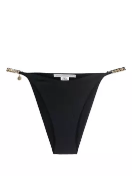 Stella McCartney плавки бикини с цепочкой, черный