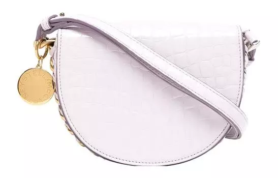 Stella McCartney Портативная сумка Frayme Crossbody, женская, светло-фиолетовая