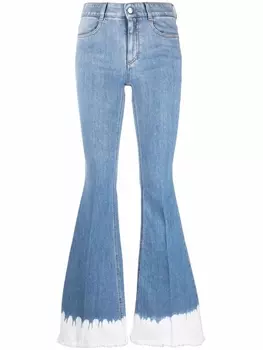 Stella McCartney расклешенные джинсы 70's, синий