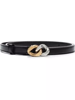 Stella McCartney ремень Falabella из искусственной кожи, черный