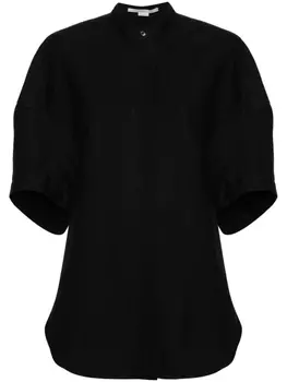 Stella McCartney рубашка с короткими рукавами, черный