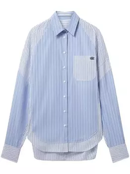 Stella McCartney рубашка в полоску, синий
