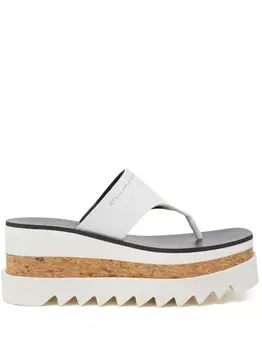Stella McCartney сандалии Sneak-Elyse 80 на платформе, белый