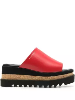 Stella McCartney сандалии Sneak-Elyse, красный