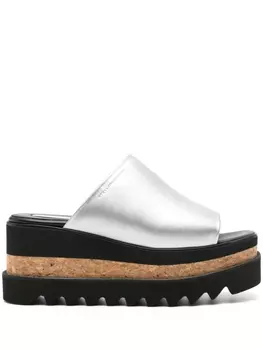Stella McCartney сандалии Sneak-Elyse, серый