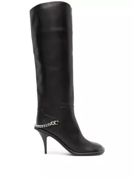 Stella McCartney сапоги Ryder 110 с заостренным носком, черный