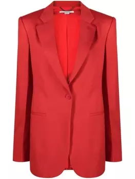 Stella McCartney шерстяной блейзер, красный