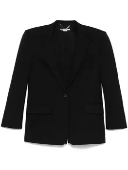 Stella McCartney шерстяной пиджак, черный