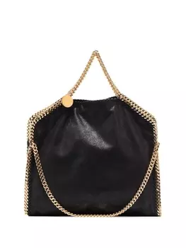 Stella McCartney средняя складная сумка-тоут 'Falabella', черный