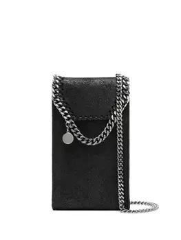 Stella McCartney сумка через плечо Falabella с логотипом, черный