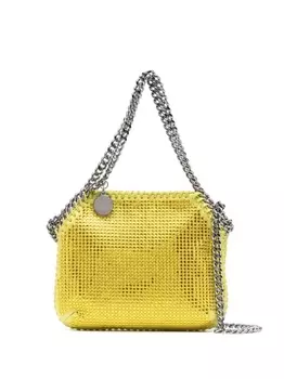 Stella McCartney сумка через плечо с цепочкой, желтый