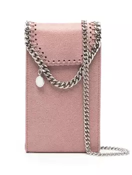 Stella McCartney сумка для телефона Falabella с цепочкой, розовый