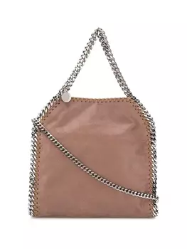 Stella McCartney сумка мини Falabella, коричневый