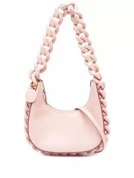 Stella McCartney сумка на плечо Falabella с цепочкой, розовый