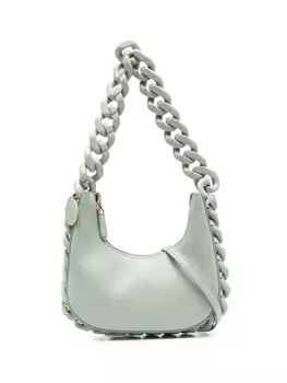 Stella McCartney сумка на плечо Frayme, зеленый