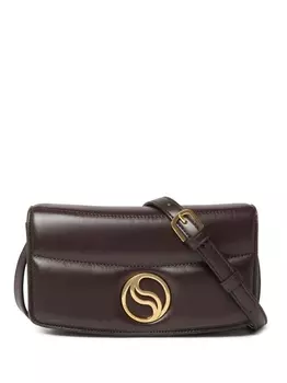 Stella McCartney сумка на плечо S-Wave, коричневый