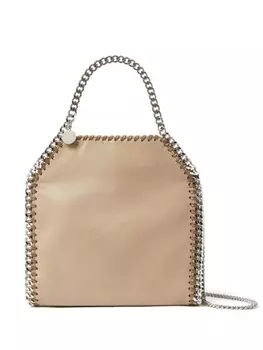 Stella McCartney сумка-тоут Falabella размера мини, нейтральный цвет