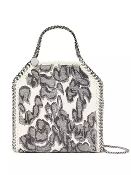 Stella McCartney сумка-тоут Falabella размера мини, нейтральный цвет