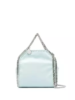 Stella McCartney сумка-тоут Falabella размера мини, зеленый