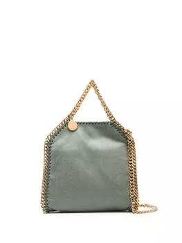 Stella McCartney сумка-тоут Falabella размера мини, зеленый