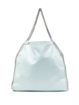 Stella McCartney сумка-тоут Falabella с цепочкой, синий