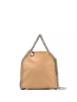 Stella McCartney сумка-тоут Falabella Tiny, коричневый