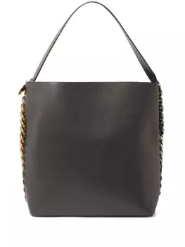Stella McCartney сумка-тоут Frayme с цепочкой, черный