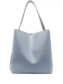 Stella McCartney сумка-тоут Frayme с цепочкой, синий