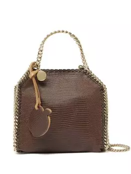 Stella McCartney сумка-тоут из искусственной кожи Falabella, коричневый