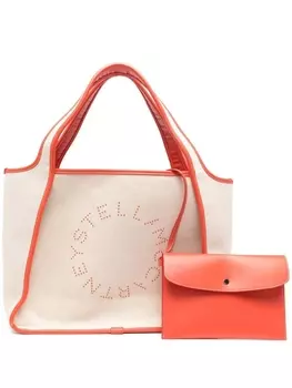 Stella McCartney сумка-тоут Salt and Pepper, нейтральный цвет