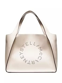 Stella McCartney сумка-тоут Stella Logo, белый