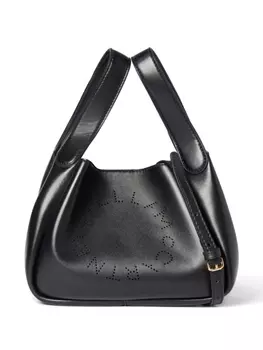 Stella McCartney сумка-тоут Stella Logo из искусственной кожи, черный