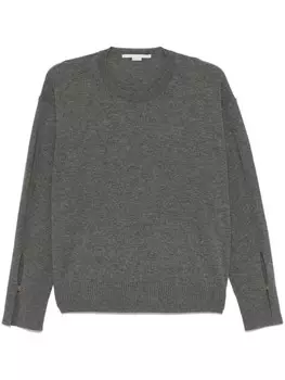 Stella McCartney свитер из вирджинской шерсти, серый