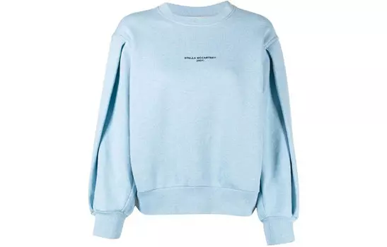 Stella McCartney Свитшот женские светло-голубые
