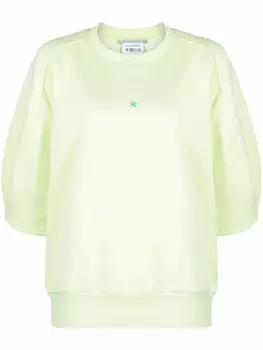 Stella McCartney толстовка из джерси, зеленый