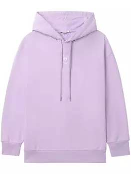 Stella McCartney толстовка с капюшоном Lovestruck, фиолетовый