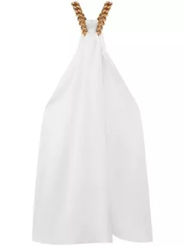 Stella McCartney топ с цепочкой, белый