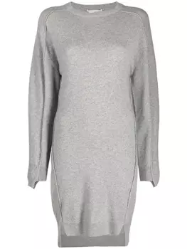 Stella McCartney трикотажное платье, серый