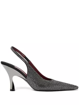 Stella McCartney туфли Elsa 90 с ремешком на пятке, черный