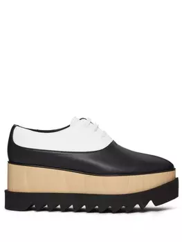 Stella McCartney туфли Elyse из искусственной кожи на платформе, черный