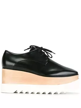 Stella McCartney туфли Elyse на платформе, черный