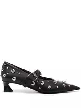 Stella McCartney туфли-лодочки Elsa с шипами, черный