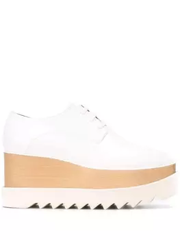Stella McCartney туфли на шнуровке 'Britt', белый