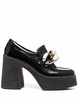 Stella McCartney туфли Skyla 115 с цепочкой, черный