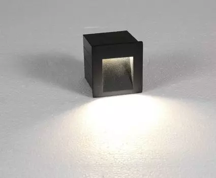 STEP графитовый светодиодный встраиваемый настенный светильник Nowodvorski