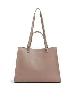 Стерео-Шоппер из искусственной кожи Valentino Bags, бежевый
